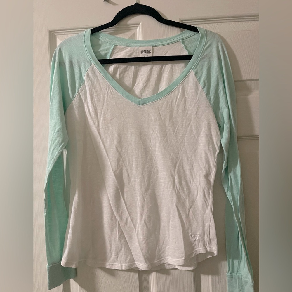 VS Pink Baseball tee